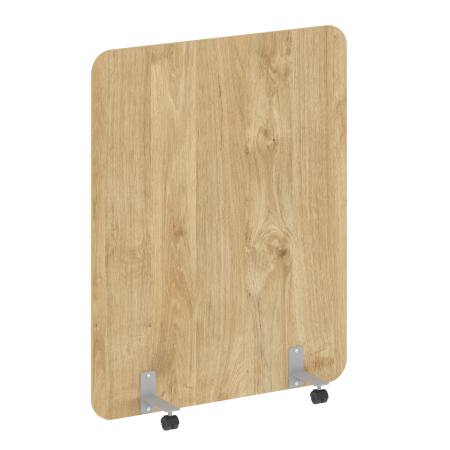 R-line Перегородка на металлических опорах, на роликах DP.R-120-150 Тиквуд Светлый/Металл Серый 1200*18*1500 R-line Перегородка на металлических опорах, на роликах DP.R-120-150 Тиквуд Светлый/Металл Серый 1200*18*1500