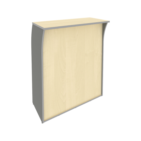 Riva Стойка ресепшн А.РС-1 Клен Металлик NEW 944*506*1150