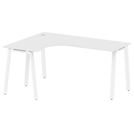 Metal System Стол криволинейный левый на А-образном м/к БА.СА-4 (L) Белый/Металл Белый 1600*1200*750 Metal System Стол криволинейный левый на А-образном м/к БА.СА-4 (L) Белый/Металл Белый 1600*1200*750