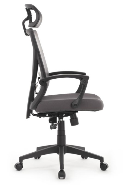 Кресло Оливер RCH W-203AC Черный пластик/Серый
