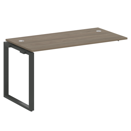 Metal System Проходной элемент рабочей станции на О-образном м/к БО.ПРС-СП-1.3 Вяз Благородный/Металл Антрацит 1400*720*750 Metal System Проходной элемент рабочей станции на О-образном м/к БО.ПРС-СП-1.3 Вяз Благородный/Металл Антрацит 1400*720*750