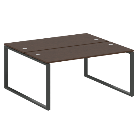 Metal System Рабочая станция на О-образном м/к БО.РАС-СП-2.4 Венге Цаво/Металл Антрацит 1600*1475*750 Metal System Рабочая станция на О-образном м/к БО.РАС-СП-2.4 Венге Цаво/Металл Антрацит 1600*1475*750