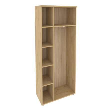 Onix Гардероб широкий O.GB-4 Тиквуд Светлый/Белый Бриллиант 800*420*1977