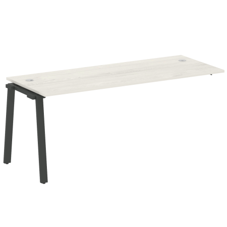 Metal System Проходной элемент рабочей станции на А-образном м/к БА.ПРС-СП-1.5 Дуб Наварра/Металл Антрацит 1800*720*750 Metal System Проходной элемент рабочей станции на А-образном м/к БА.ПРС-СП-1.5 Дуб Наварра/Металл Антрацит 1800*720*750