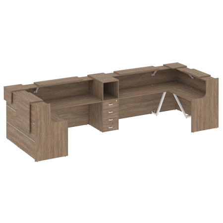 Onix Ресепшн O.R-K-37 Дуб Аризона 4714*1768*1187 Onix Ресепшн O.R-K-37 Дуб Аризона 4714*1768*1187