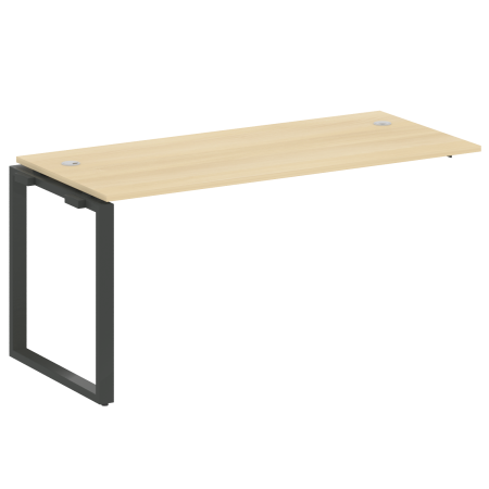 Metal System Проходной элемент рабочей станции на О-образном м/к БО.ПРС-СП-1.4 Акация Лорка/Металл Антрацит 1600*720*750 Metal System Проходной элемент рабочей станции на О-образном м/к БО.ПРС-СП-1.4 Акация Лорка/Металл Антрацит 1600*720*750