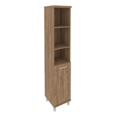 First Шкаф высокий узкий левый KSU-1.1 (L) Дуб Табак 401*432*2060 First Шкаф высокий узкий левый KSU-1.1 (L) Дуб Табак 401*432*2060