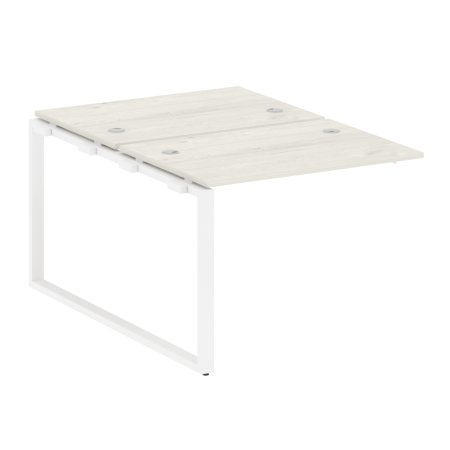 Metal System Проходной элемент рабочей станции на О-образном м/к БО.ПРС-СП-2.1 Дуб Наварра/Металл Белый 1000*1475*750 Metal System Проходной элемент рабочей станции на О-образном м/к БО.ПРС-СП-2.1 Дуб Наварра/Металл Белый 1000*1475*750