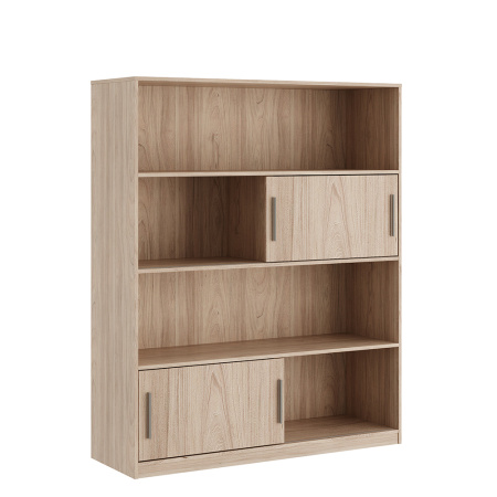 Asti AST33950802 Стеллаж высокий, древесный 1350x450x1650 вяз Asti AST33950802 Стеллаж высокий, древесный 1350x450x1650 вяз