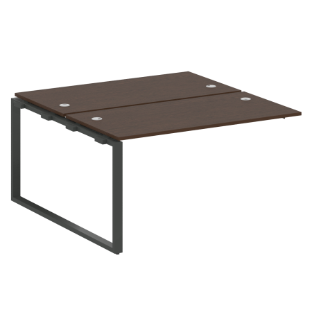 Metal System Проходной элемент рабочей станции на О-образном м/к БО.ПРС-СП-2.3 Венге Цаво/Металл Антрацит 1400*1475*750 Metal System Проходной элемент рабочей станции на О-образном м/к БО.ПРС-СП-2.3 Венге Цаво/Металл Антрацит 1400*1475*750