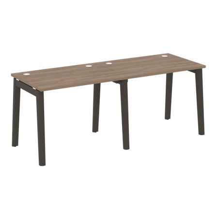 Onix Wood Рабочая станция OW.RS-2.1.7 Дуб Аризона/Дуб Темный/Металл Антрацит 1960*720*750 Onix Wood Рабочая станция OW.RS-2.1.7 Дуб Аризона/Дуб Темный/Металл Антрацит 1960*720*750