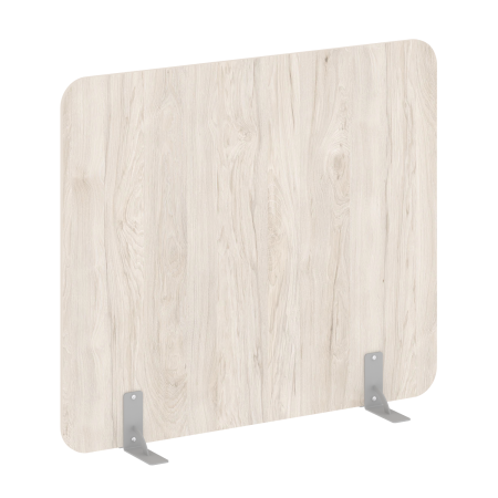 R-line Перегородки на металлических опорах на фетровых подпятниках DP.F-140-120 Денвер Светлый/Металл Серый 1400*18*1200 R-line Перегородки на металлических опорах на фетровых подпятниках DP.F-140-120 Денвер Светлый/Металл Серый 1400*18*1200