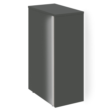 Onix Тумба с подсветкой 4 ящика завершающая, правая O.R-TV-4.S (R) Дуб Мали/Антрацит 436*767*1185