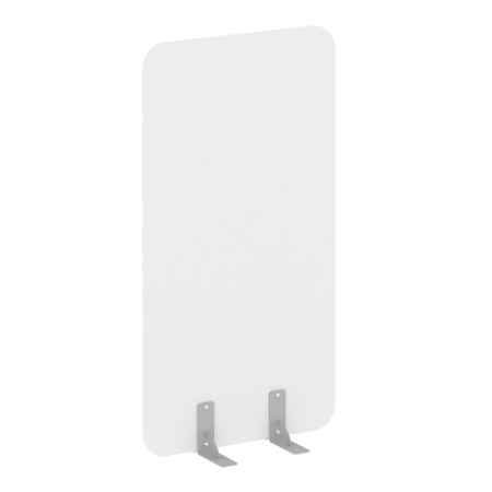 R-line Перегородки на металлических опорах на фетровых подпятниках DP.F-80-150 Белый Бриллиант/Металл Серый 800*18*1500 R-line Перегородки на металлических опорах на фетровых подпятниках DP.F-80-150 Белый Бриллиант/Металл Серый 800*18*1500