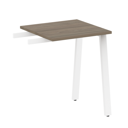 Metal System Приставной элемент на А-образном м/к БА.ПР-1 Вяз Благородный/Металл Белый 600*600*750 Metal System Приставной элемент на А-образном м/к БА.ПР-1 Вяз Благородный/Металл Белый 600*600*750