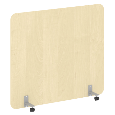 R-line Перегородка на металлических опорах, на роликах DP.R-160-140 Клен/Металл Серый 1600*18*1400 R-line Перегородка на металлических опорах, на роликах DP.R-160-140 Клен/Металл Серый 1600*18*1400