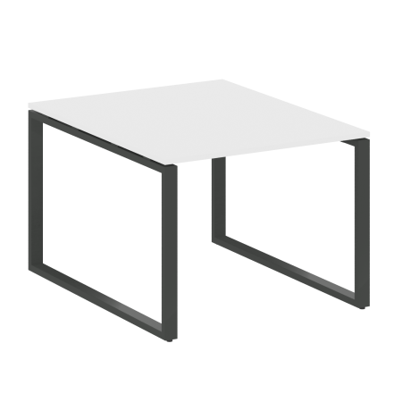 Metal System Переговорный стол (1 столешница) на О-образном м/к БО.ПРГ-1.1 Белый/Металл Антрацит 1000*1235*750 Metal System Переговорный стол (1 столешница) на О-образном м/к БО.ПРГ-1.1 Белый/Металл Антрацит 1000*1235*750