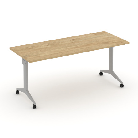 X-Pull Стол складной мобильный X.M-5.7 Тиквуд Светлый/Металл Серый 1780*720*753