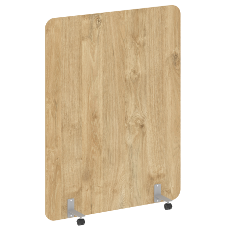 R-line Перегородка на металлических опорах, на роликах DP.R-140-180 Тиквуд Светлый/Металл Серый 1400*18*1800 R-line Перегородка на металлических опорах, на роликах DP.R-140-180 Тиквуд Светлый/Металл Серый 1400*18*1800