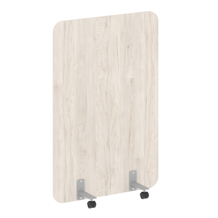 R-line Перегородка на металлических опорах, на роликах DP.R-100-150 Денвер Светлый/Металл Серый 1000*18*1500 R-line Перегородка на металлических опорах, на роликах DP.R-100-150 Денвер Светлый/Металл Серый 1000*18*1500