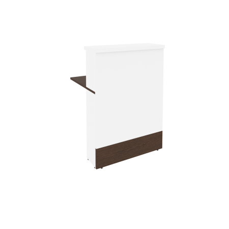 Style Модуль прямой Л.МП-1 Венге Цаво/Белый 800*736*1156