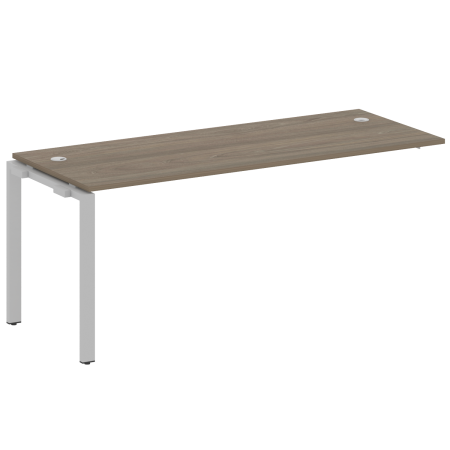 Metal System Проходной элемент рабочей станции на П-образном м/к БП.ПРС-СП-1.5 Вяз Благородный/Металл Серый 1800*720*750 Metal System Проходной элемент рабочей станции на П-образном м/к БП.ПРС-СП-1.5 Вяз Благородный/Металл Серый 1800*720*750