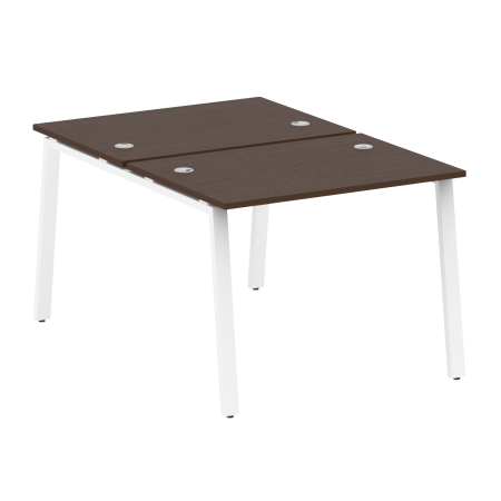 Metal System Рабочая станция на А-образном м/к БА.РАС-СП-2.1 Венге Цаво/Металл Белый 1000*1475*750 Metal System Рабочая станция на А-образном м/к БА.РАС-СП-2.1 Венге Цаво/Металл Белый 1000*1475*750
