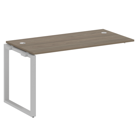 Metal System Проходной элемент рабочей станции на О-образном м/к БО.ПРС-СП-1.3 Вяз Благородный/Металл Серый 1400*720*750 Metal System Проходной элемент рабочей станции на О-образном м/к БО.ПРС-СП-1.3 Вяз Благородный/Металл Серый 1400*720*750