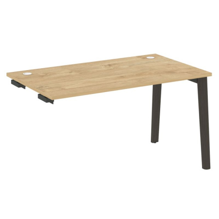 Onix Wood Стол-приставка OW.SPR-3.8 Тиквуд Светлый/Дуб Темный/Металл Антрацит 1380*800*750 Onix Wood Стол-приставка OW.SPR-3.8 Тиквуд Светлый/Дуб Темный/Металл Антрацит 1380*800*750