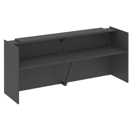 Onix Ресепшн O.R-K-8 Антрацит 2810*766*1187 Onix Ресепшн O.R-K-8 Антрацит 2810*766*1187