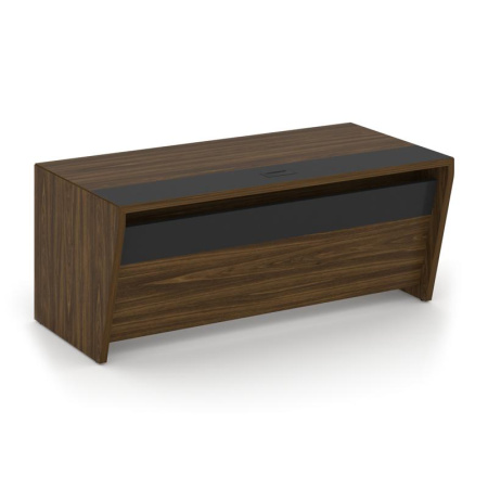 Corner Стол руководителя прямой COR.SR-18 Орех Лоренцо/Графит 1800*900*750 Corner Стол руководителя прямой COR.SR-18 Орех Лоренцо/Графит 1800*900*750