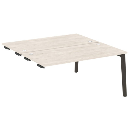 Onix Wood Стол-приставка двойной OW.D.SPR-4.8 Денвер Светлый/Дуб Темный/Металл Антрацит 1580*1635*750 Onix Wood Стол-приставка двойной OW.D.SPR-4.8 Денвер Светлый/Дуб Темный/Металл Антрацит 1580*1635*750