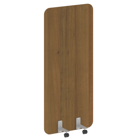 R-line Перегородка на металлических опорах, на роликах DP.R-80-180 Орех Гварнери/Металл Серый 800*18*1800 R-line Перегородка на металлических опорах, на роликах DP.R-80-180 Орех Гварнери/Металл Серый 800*18*1800