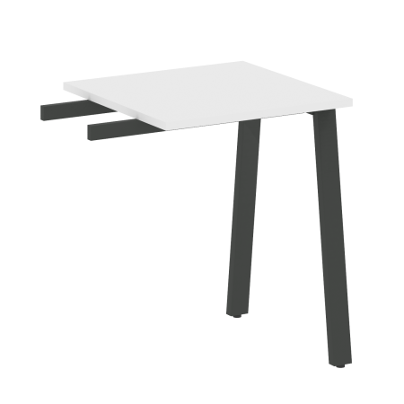 Metal System Приставной элемент на А-образном м/к БА.ПР-1 Белый/Металл Антрацит 600*600*750 Metal System Приставной элемент на А-образном м/к БА.ПР-1 Белый/Металл Антрацит 600*600*750