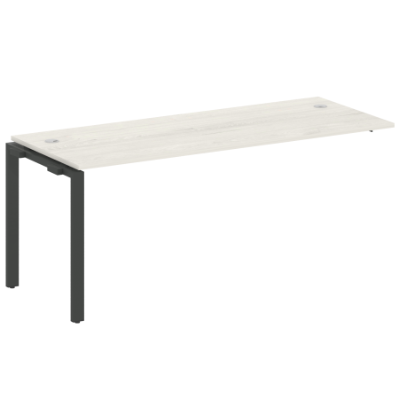 Metal System Проходной элемент рабочей станции на П-образном м/к БП.ПРС-СП-1.5 Дуб Наварра/Металл Антрацит 1800*720*750 Metal System Проходной элемент рабочей станции на П-образном м/к БП.ПРС-СП-1.5 Дуб Наварра/Металл Антрацит 1800*720*750