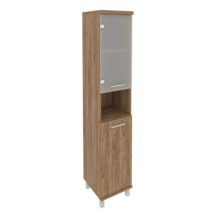 First Шкаф высокий узкий левый KSU-1.4 (L) Дуб Табак 401*432*2060 First Шкаф высокий узкий левый KSU-1.4 (L) Дуб Табак 401*432*2060