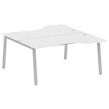 Metal System Рабочая станция криволинейная на А-образном м/к БА.РАС-СА-2.1 Белый/Металл Серый 1600*1835*750 Metal System Рабочая станция криволинейная на А-образном м/к БА.РАС-СА-2.1 Белый/Металл Серый 1600*1835*750