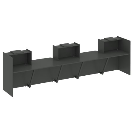 Onix Ресепшн O.R-K-20 Антрацит 4530*766*1187 Onix Ресепшн O.R-K-20 Антрацит 4530*766*1187
