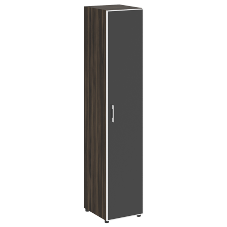 Yalta Шкаф узкий LT.SU-1.10 R (R) black Дуб Мали/Стекло Black 400*450*1987 Yalta Шкаф узкий LT.SU-1.10 R (R) black Дуб Мали/Стекло Black 400*450*1987