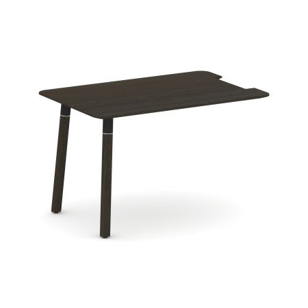 Fresco Брифинг-приставка FR.BR-12 Дуб Темный/Металл Черный 1200*800*725 Fresco Брифинг-приставка FR.BR-12 Дуб Темный/Металл Черный 1200*800*725