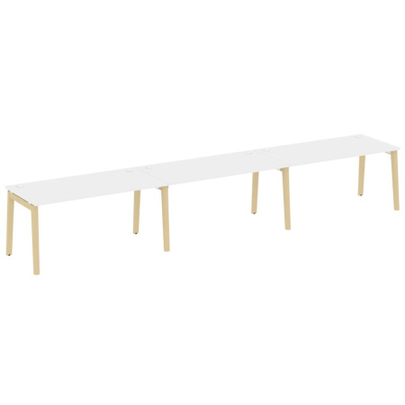 Onix Wood Рабочая станция OW.RS-3.4.8 Белый Бриллиант/Дуб Светлый/Металл Белый 4740*800*750 Onix Wood Рабочая станция OW.RS-3.4.8 Белый Бриллиант/Дуб Светлый/Металл Белый 4740*800*750