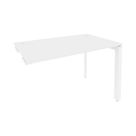 Onix Стол-приставка на П-образном м/к к опорным элементам O.MP-SPR-2.7 Белый Бриллиант/Металл Белый 1180*720*750 Onix Стол-приставка на П-образном м/к к опорным элементам O.MP-SPR-2.7 Белый Бриллиант/Металл Белый 1180*720*750