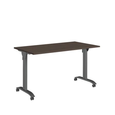 Trend Metal TDM32292115 Стол мобильный складной 1400x720x750 тёмный дуб