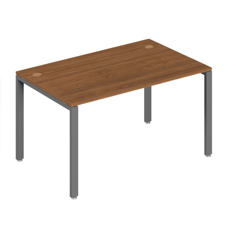 Trend Metal TDM32212235 Стол письменный на металлоопорах 1400x720x750 орех экко