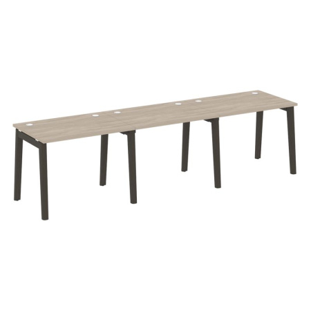 Onix Wood Рабочая станция OW.RS-3.1.7 Дуб Аттик/Дуб Темный/Металл Антрацит 2940*720*750 Onix Wood Рабочая станция OW.RS-3.1.7 Дуб Аттик/Дуб Темный/Металл Антрацит 2940*720*750