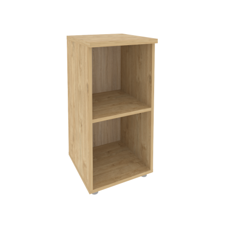 Onix Стеллаж низкий узкий O.SU-3 Тиквуд Светлый 400*420*823 Onix Стеллаж низкий узкий O.SU-3 Тиквуд Светлый 400*420*823