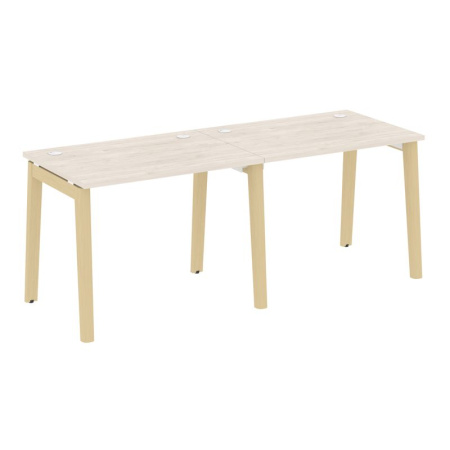 Onix Wood Рабочая станция OW.RS-2.1.7 Денвер Светлый/Дуб Светлый/Металл Белый 1960*720*750 Onix Wood Рабочая станция OW.RS-2.1.7 Денвер Светлый/Дуб Светлый/Металл Белый 1960*720*750