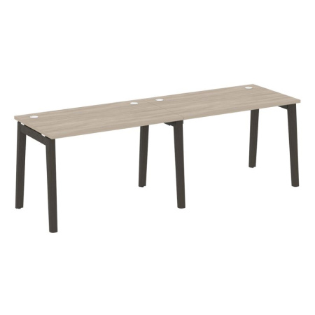 Onix Wood Рабочая станция OW.RS-2.2.7 Дуб Аттик/Дуб Темный/Металл Антрацит 2360*720*750 Onix Wood Рабочая станция OW.RS-2.2.7 Дуб Аттик/Дуб Темный/Металл Антрацит 2360*720*750