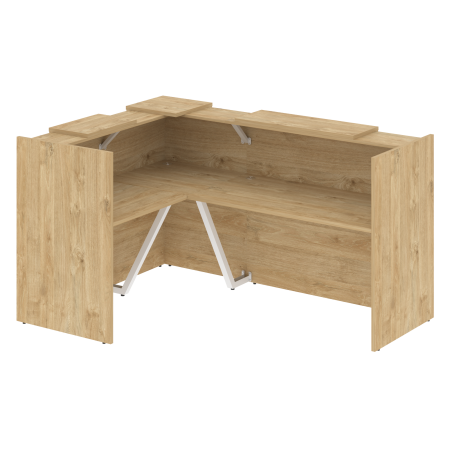 Onix Ресепшн O.R-K-23 Тиквуд Светлый 2168*1568*1187 Onix Ресепшн O.R-K-23 Тиквуд Светлый 2168*1568*1187