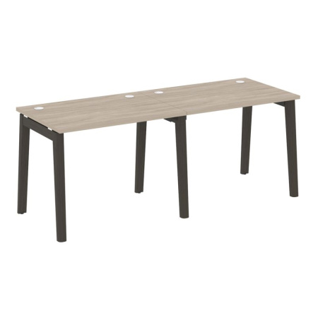 Onix Wood Рабочая станция OW.RS-2.1.7 Дуб Аттик/Дуб Темный/Металл Антрацит 1960*720*750 Onix Wood Рабочая станция OW.RS-2.1.7 Дуб Аттик/Дуб Темный/Металл Антрацит 1960*720*750